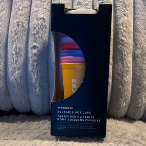 Starbucks Vibrant Reusable Hot Cups Set